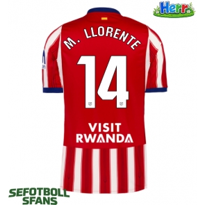 Atletico Madrid Marcos Llorente #14 Hemmatröja 2026-27 Kortärmad